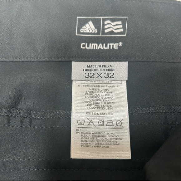 Adidas ClimaLite Black 4 Pocket Lightweight Golf Chino Athletic Pant Sz 32X32. - Picture 7 of 12